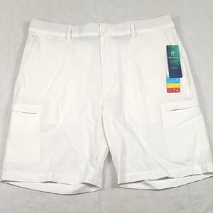 NEW Pro Tour Mens Cargo Golf Shorts White‎ Size 34